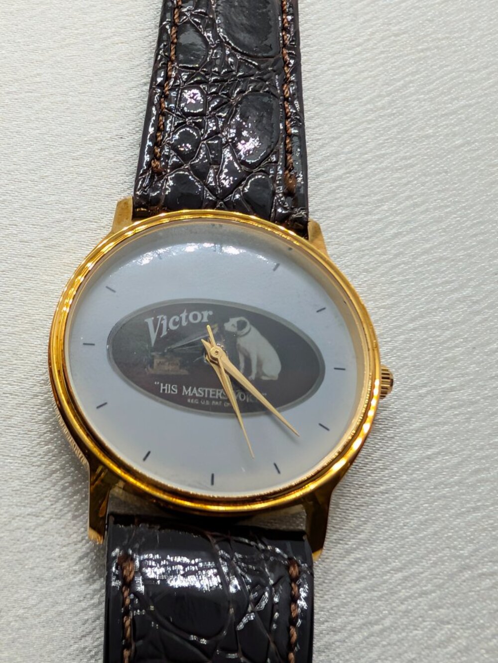 NEW Vintage Victor "His Master's Voice" Collectable Timepiece - Picture 7 of 7